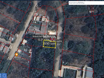 Property ID197LS Land for sale in Mae Rim, 50 sq.m.,  near Nakorn Ping Hospital