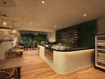 Departamento en tulum en venta de 1 habitación con roof garden