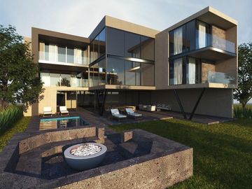 VENDO CASA EN EL BOSQUE COUNTRY CLUB COLINDA A CAMPO DE GOLF Y TIENE VISTA A LA CIUDAD