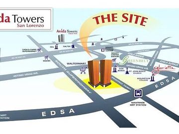 Avida Towers San Lorenzo Makati, T2 36.20 sqm 1 bedroom semi furnished unit for sale
