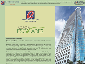 Affordable 1BR living at Acacia Escalades (Pasig)
