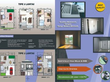 Dijual Rumah Baru di Pesanggrahan Jakarta Selatan Dekat RSUD Pesanggrahan