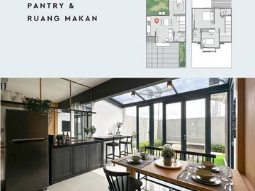 Rumah Amesta Living OERR 2 Lantai Mewah CBD Dekat MERR Juanda Surabaya