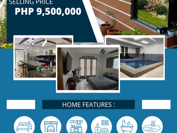 House&Lot with Swimming Pool for SALE