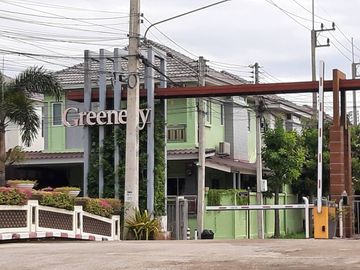 ขายบ้านแฝดบ้านพร้อมที่ดิน 37.1 ตร.วา   หมู่บ้านกรีนเนอรี่ (พันธุวงษ์)