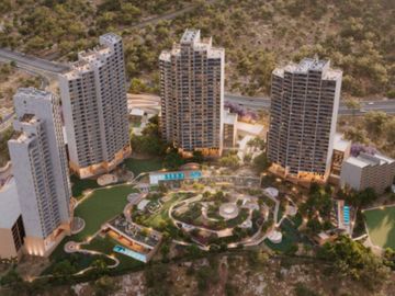 Penthouse con parque para niños, area de yoga, alberca, Gimnasio, mini golf, pre-construcción, venta, Queretaro.
