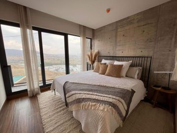 Penthouse con parque para niños, area de yoga, alberca, Gimnasio, mini golf, pre-construcción, venta, Queretaro.
