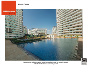 FOR SALE BARE STUDIO WITH PARKING 4.2M NEGO OR RENT 13K AT THE RESIDENCES AT COMMONWEALTH BY CENTURY