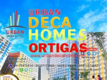 Condo For Sale Near BDO Corporate Center Urban Deca Ortigas Rent to Own thru PAG-IBIG, Bank and In-house
