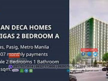 Condo For Sale Near BDO Corporate Center Urban Deca Ortigas Rent to Own thru PAG-IBIG, Bank and In-house