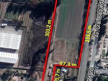 VENDE TERRENO INDUSTRIAL PLANO, PAINE, EXCELENTE UBICACION Y ACCESOS