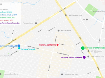 Condominium for sale in Victoria Tower A, Panay Ave. cor. Timog Ave., Paligsahan, Gen. Roxas, Quezon City