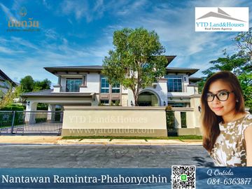 House for sale Nanthawan Ramintra Phaholyotin 50 Selling 50 M.Baht