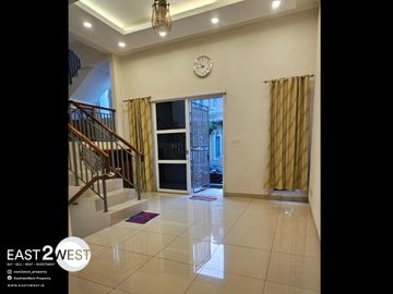 Dijual Rumah Samara Village Gading Serpong Tangerang Model Split Level Bagus Cantik Lokasi Nyaman Sangat Strategis