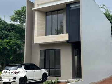 Dijual Rumah Cluster Azura Vanya Park BSD City Tangerang Unit Baru Bangun Tahap Finishing Bagus Cantik Lokasi Nyaman Hijau Asri
