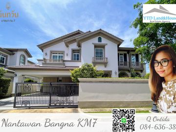 Luxury house For Sale at Nantawan Bangna km7
