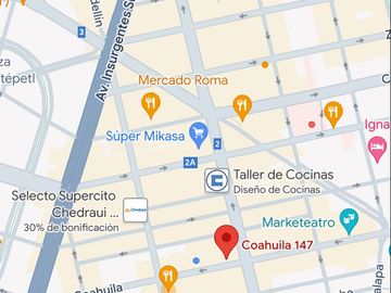 VENDO DEPARTAMENTO EN LA ROMA NC
