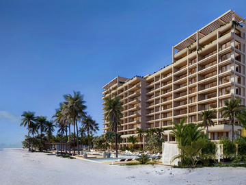 Departamentos en venta de lujo frente al mar en Telchac Puerto en Mérida