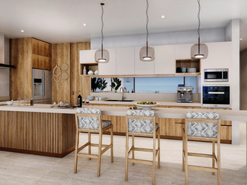 Departamentos en venta de lujo frente al mar en Telchac Puerto en Mérida