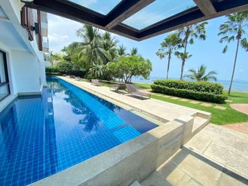 Golden Coast, swimming pool front, sea view, Condo for sale in Sriracha, Bang Phra.
