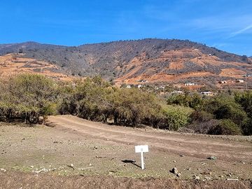 Solo 25 parcelas planas y semi planas en Quillota, Cajón San Pedro,