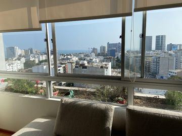 DEPARTAMENTO AMOBLADO  EN ALQUILER EN MIRAFLORES