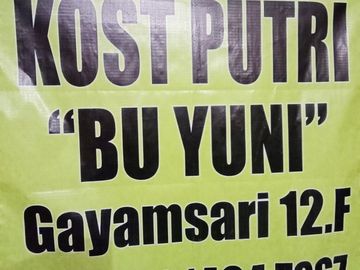 Kost Putri Dekat UNDIP, Kampus POLINES, RS Diponegoro