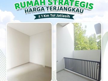 RUMAH DIJUAL DI JATIASIH BEKASI 2 LANTAI 3 KAMAR TIDUR DEKAT TOL JUAL | JUAL RUMAH DI PERUMAHAN JATIASIH - ARASHA