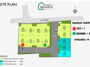 RUMAH DIJUAL DI JATIASIH BEKASI 2 LANTAI 3 KAMAR TIDUR DEKAT TOL JUAL | JUAL RUMAH DI PERUMAHAN JATIASIH - ARASHA