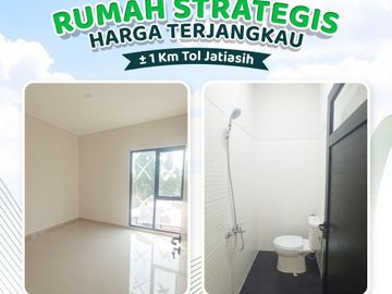 RUMAH DIJUAL DI JATIASIH BEKASI 2 LANTAI 3 KAMAR TIDUR DEKAT TOL JUAL | JUAL RUMAH DI PERUMAHAN JATIASIH - ARASHA