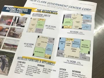 38 sqm 1-bedroom Condo For Sale in New Clark City, Capas,Tarlac