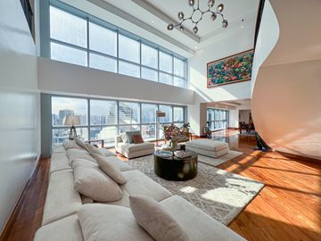 Stylish Semi-Furnished Luxury Penthouse Unit Located in The Forbes Tower, Salcedo Village, Makati City