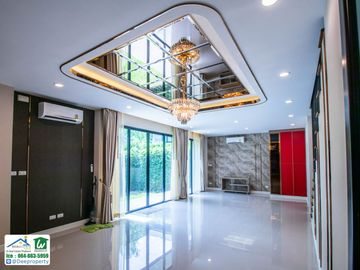 House for SALE! Airi Rama5 size 57 sqw. / 250 sqm. Fully furnished and ready to move Nonthaburi Thailand.