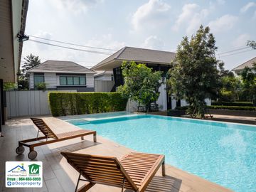 House for SALE! Airi Rama5 size 57 sqw. / 250 sqm. Fully furnished and ready to move Nonthaburi Thailand.