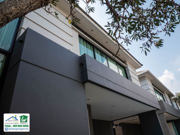 House for SALE! Airi Rama5 size 57 sqw. / 250 sqm. Fully furnished and ready to move Nonthaburi Thailand.