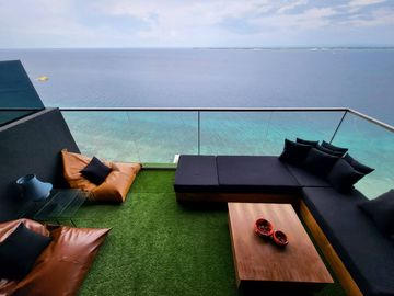 For Sale Fully-Furnished Premium Beachfront Condo Unit located in The Reef in Mactan Lapu-Lapu City.