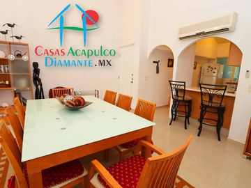 Depa con terraza y vista a las áreas comunes