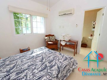 Depa con terraza y vista a las áreas comunes
