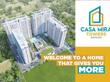 Studio Unit in Casa Mira Tower 3 Condo near Lacson Street