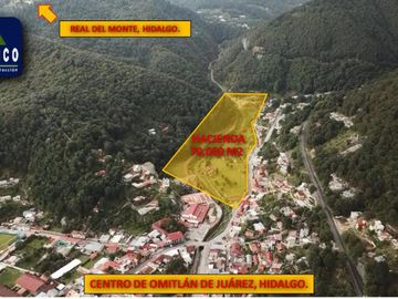 Hacienda de 7 Hectáreas en Omitlán de Juárez, Estado de Hidalgo.