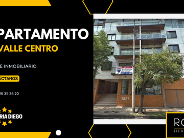 VENTA DE DEPARTAMENTO EN GABRIEL MANCERA, DEL VALLE CENTRO, BENITO JUAREZ, CDMX