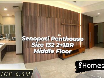 Senopati Penthouse 2+1BR Middle Floor Private Lift