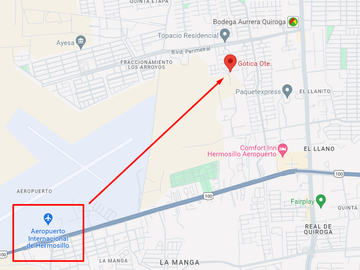 CASA EN REMATE BANCARIO CERCA DEL AEROPUERTO INTENACIONAL DE HERMOSILLO
