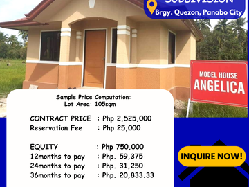 LOW COST HOUSING PANABO Rowhouse in La Eldaria Subdivision Panabo City