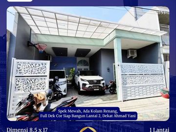 Rumah Kebonsari Mewah Terawat 1 Lantai Dekat Raya Jambangan Ahmad Yani Ketintang