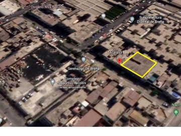 Venta de Terreno en Breña Parám Para 7 Pisos