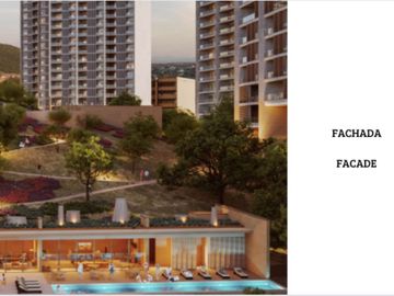 Condominio con cancha de voleibol, Cancha de basquetbol, alberca, Gimnasio, pre-construcción, venta, Queretaro.