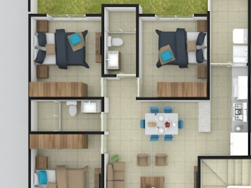 DEPARTAMENTO EN VENTA EN ACAPULCO CON ALBERCA Y CLUB DE PLAYA