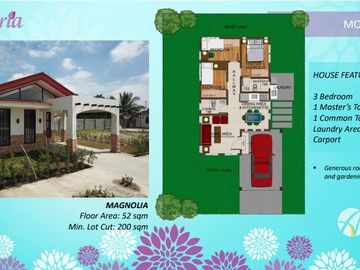 Magnolia House Model of Ameria by Damosa Land