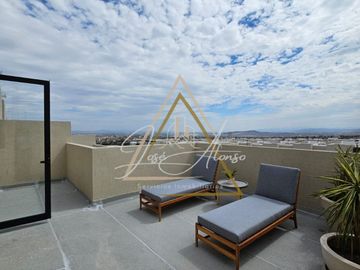 Departamento con Roof Top e Preventa Queretaro Zire Zona Zakia 3 baños completos